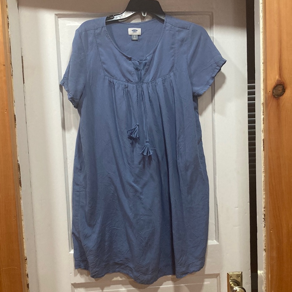 Blue dress